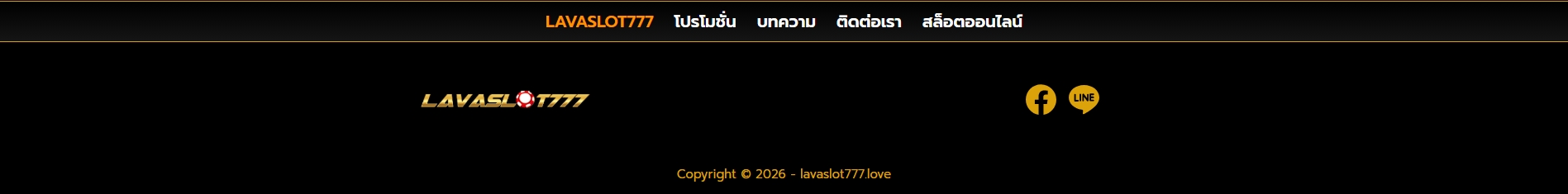 lavaslot777.love footer